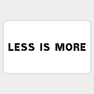 Less is More Mies van der Rohe Bauhaus Quote Sticker